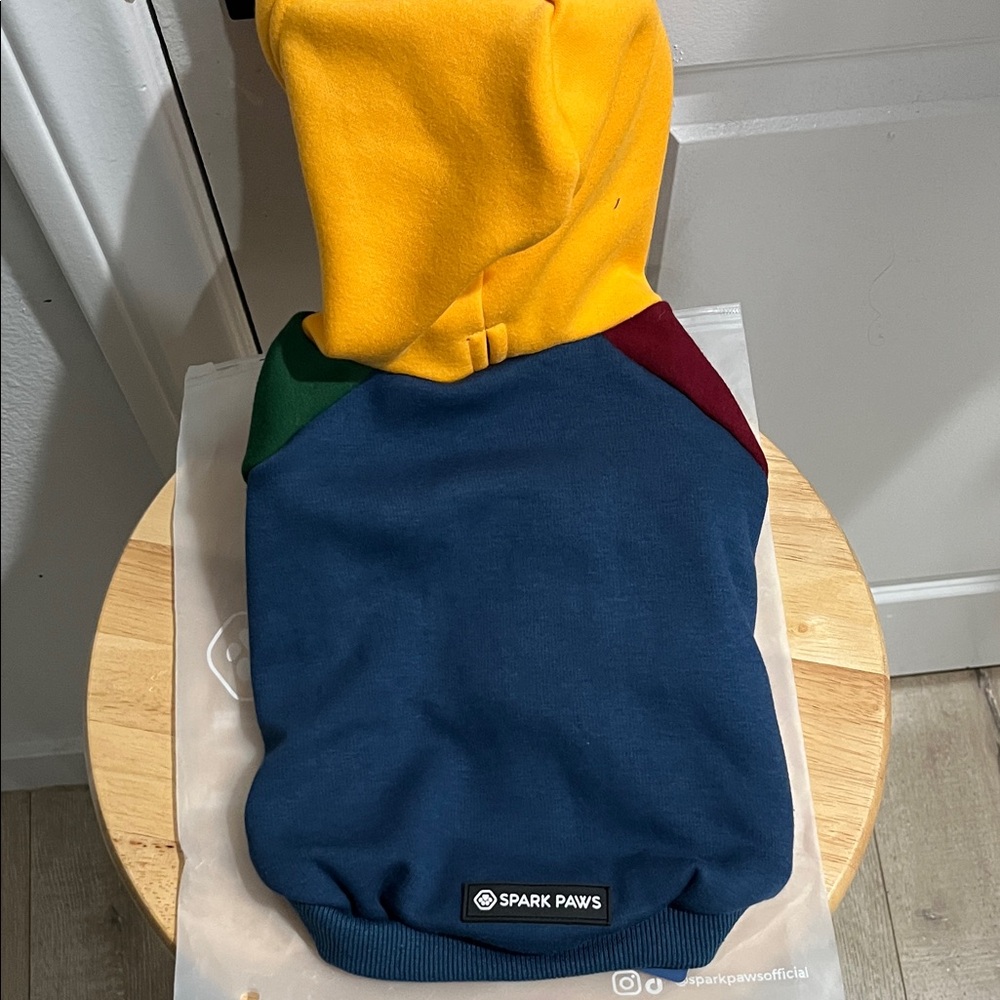 Spark Paws Colorful Dog Hoodie